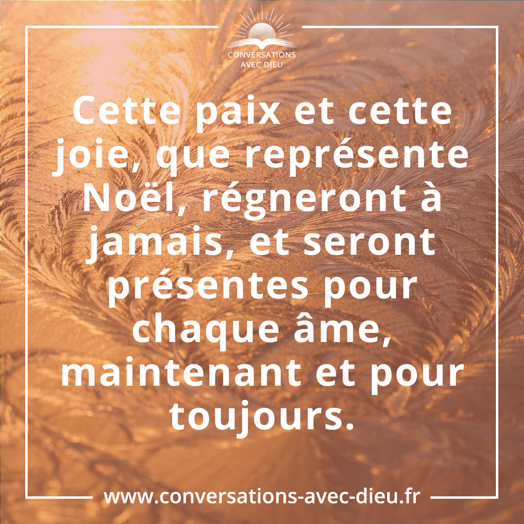 La joie de ce moment doit continuer pour toujours !