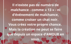 Il n’y a pas de numéro de malchance, comme le « 13 » numero-malchance-creation-amour