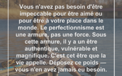 Votre valeur n'a jamais dépendu de l'image parfaite que vous cherchez à incarner valeur-perfectionnisme-authenticite-acceptation