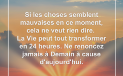 Si les choses semblent mauvaises cela ne veut rien dire du tout apparences-mauvaises-renouveau-certain