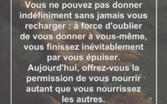 Vous ne pouvez continuer à donner sans vous reconnecter à votre propre source donner-recevoir-source-epuisement